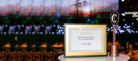Anca Vlad was granted the Excellence Award in Entrepreneurship offered by Capital magazine